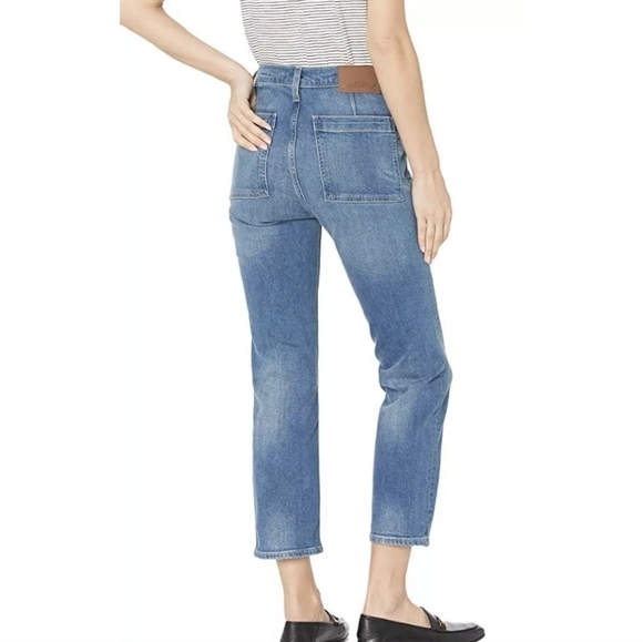 J. Crew Slim Leg cropped Jeans size 32 petite - Picture 1 of 5